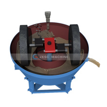 Monazite Separation Grinding Process Plant Gold Wet Pan Mill 1600